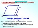 Параллелограмм, у которого все стороны равны