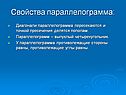 Диагонали параллелограмма