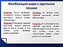 Комбинация шара с круглыми телами