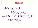 A ( x ; y ; z ) B ( x ; y ; z ) C {