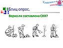 Блиц опрос