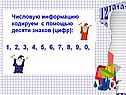 Числовую информацию кодируем
