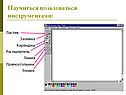 Научиться пользоваться инструментами:
