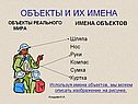 Имя объекта