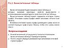 Вычислительные таблицы
