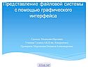 Представление файловой системы с помощью графического интерфейса
