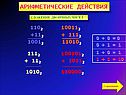 Сложение двоичных чисел