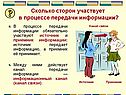 Сколько сторон участвует в процессе передачи информации