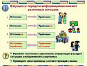 В процессе передачи информации возникают различные ситуации