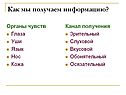 Канал получения