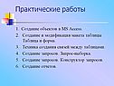 Практические работы