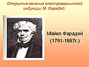 Майкл Фарадей (1791-1867г