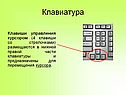 Клавиши управления курсором