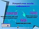 Устройства ввода информации