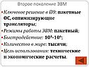 Второе поколение ЭВМ