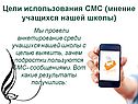Цели использования СМС