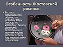 Особенности Жостовской росписи