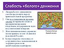 Слабость «белого» движения