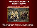 15-17 мая 1682 года - восстание стрельцов в Москве