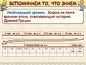 Закрась на ленте времени эпоху, охватывающую историю Древней Греции