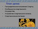 План урока