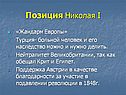 Позиция Николая I