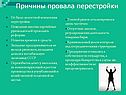 Причины провала перестройки