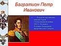 Багратион Петр Иванович
