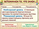 Вспоминаем то, что знаем