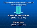 Усиление великокняжеской власти (союз с городами)