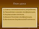 План урока