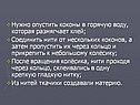 Нужно опустить коконы в горячую воду, которая размягчает клей