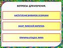 Наступление варваров