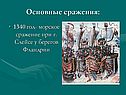 Основные сражения: