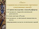 Последствие земской реформы