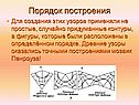 Порядок построения