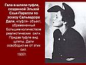 Гала в шляпе-туфле, созданной Эльзой Скья-Парелли по эскизу Сальвадора