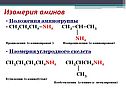 Изомерия аминов