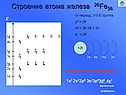 Строение атома железа