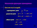 Механизм реакции замещения