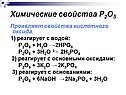 Проявляет свойства кислотного оксида