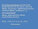 Органические вещества