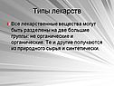 Типы лекарств