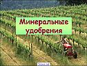 Минеральные удобрения