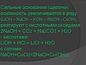 Сильные основания