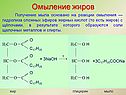 Омыление жиров
