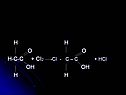 H H O O H-C-C + CI2 CI - C – C + HCI OH OH H H
