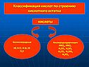 Классификация кислот по строению кислотного остатка