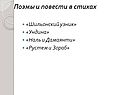 Поэмы и повести в стихах