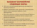 Вызывают беспокойство следующие факты